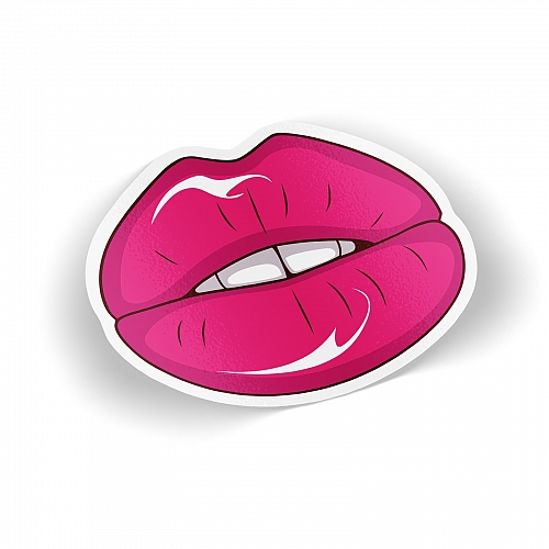Стикер Pink Lips