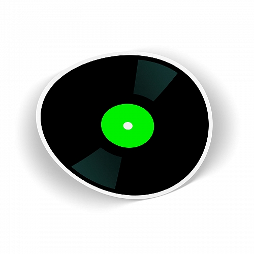 Стикер Vinyl Record #1