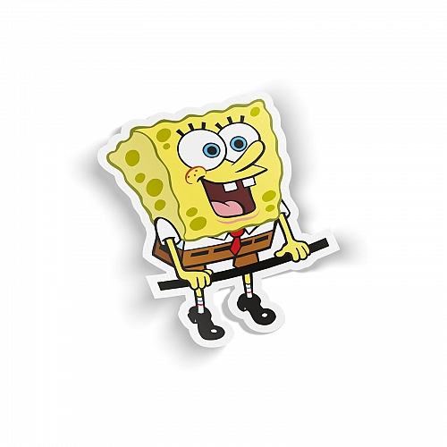 Стикер SpongeBob turnstile