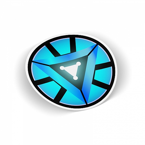 Стикер Reactor Iron man 2