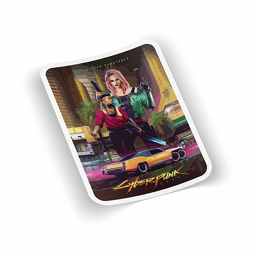 Стикер Cyberpunk 2077