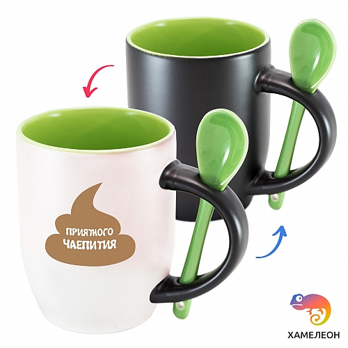 Кружка хамелеон «Приятного чаепития»