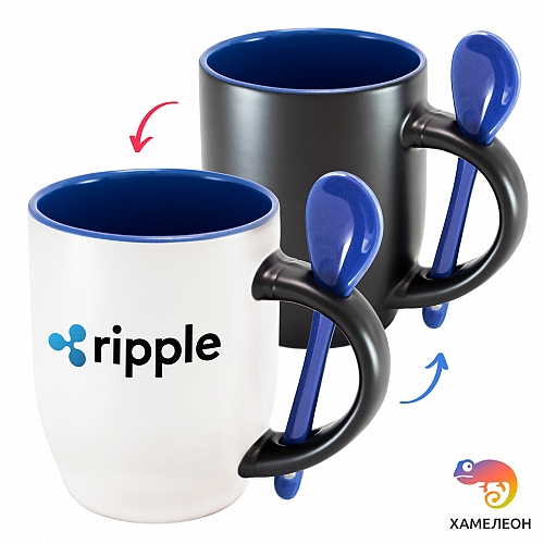 Кружка хамелеон Ripple
