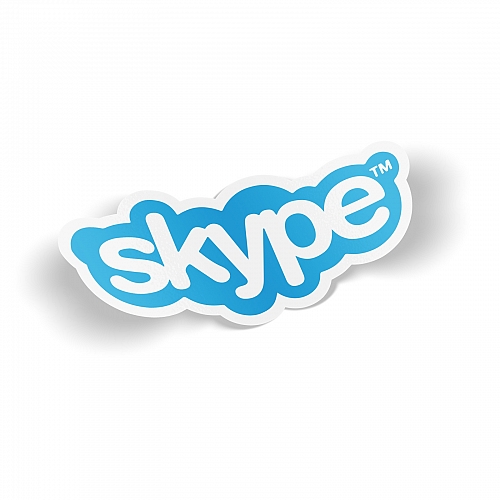 Стикер Skype Logo