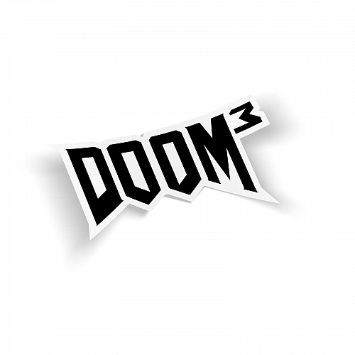 Стикер DOOM 3