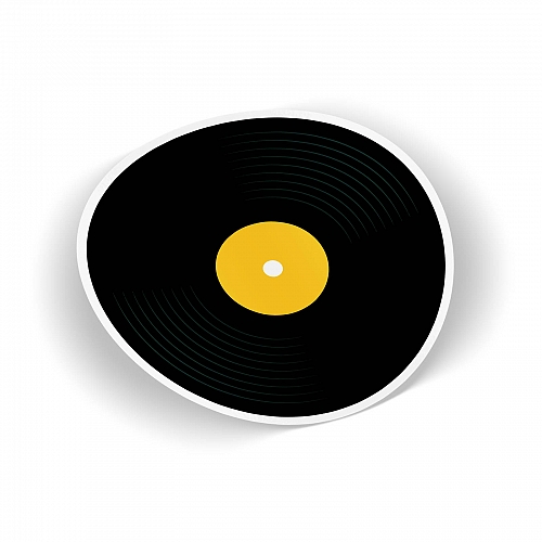Стикер Vinyl Record #6