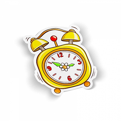 Стикер Будильник №3