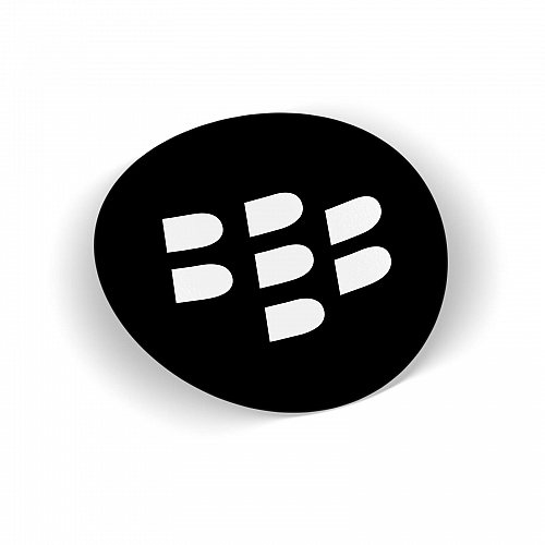 Стикер Blackberry Logo