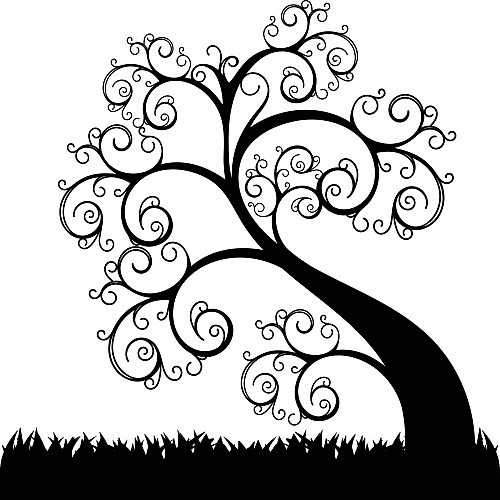 Наклейка на стену «Дерево»