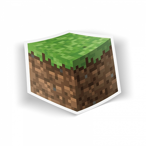 Стикер Minecraft