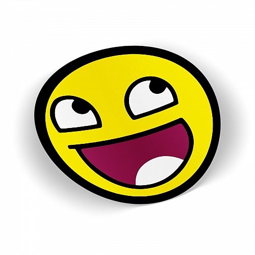 Стикер Awesome Face