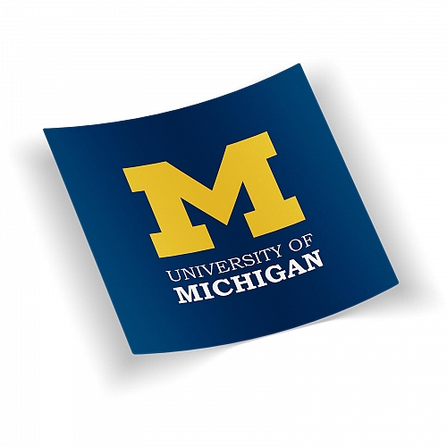 Стикер University of Michigan
