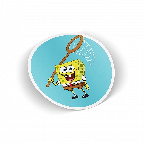 Стикер SpongeBob zoologist