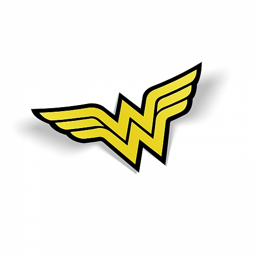 Стикер Mujer Maravilla Logo