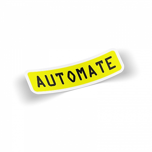 Стикер AUTOMATE