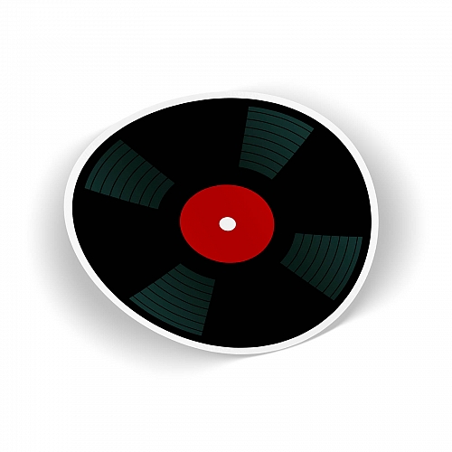 Стикер Vinyl Record #4