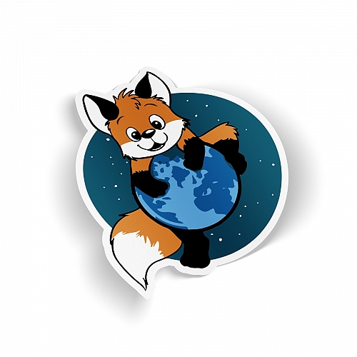 Стикер Cute Firefox