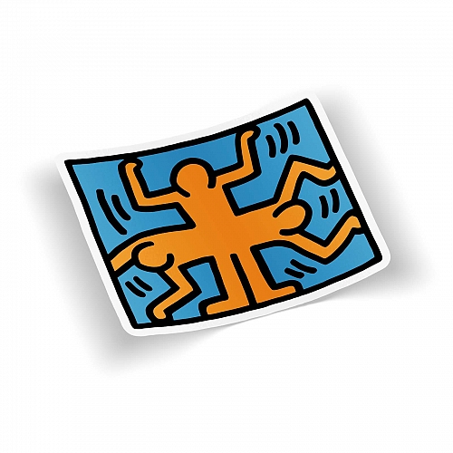 Стикер Keith Haring - Pop Shop #2