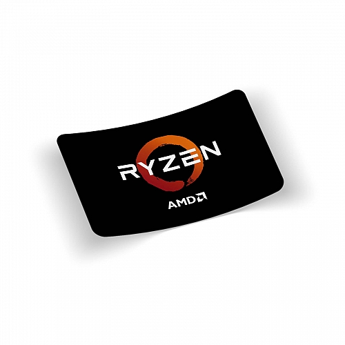 Стикер Ryzen black