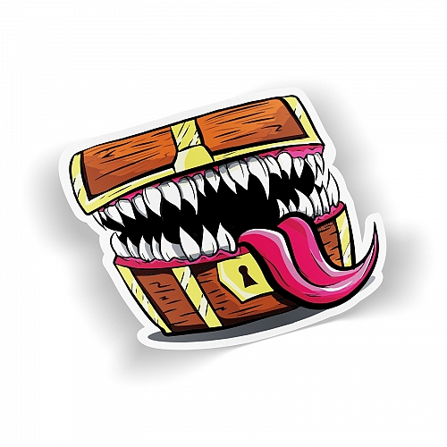 Стикер Mimic Chest - Dungeons & Dragons Monster Loot