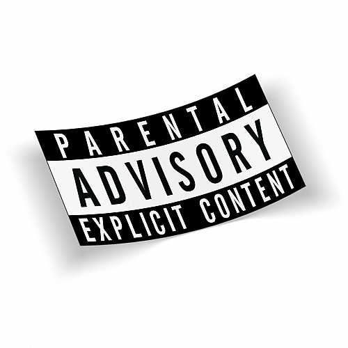 Стикер Parental Advisory