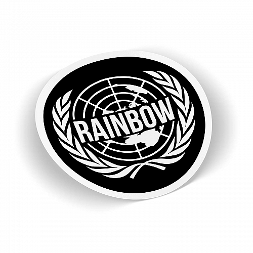 Стикер Rainbow Six (black)