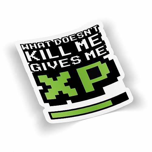 Стикер Kill me Gives me XP