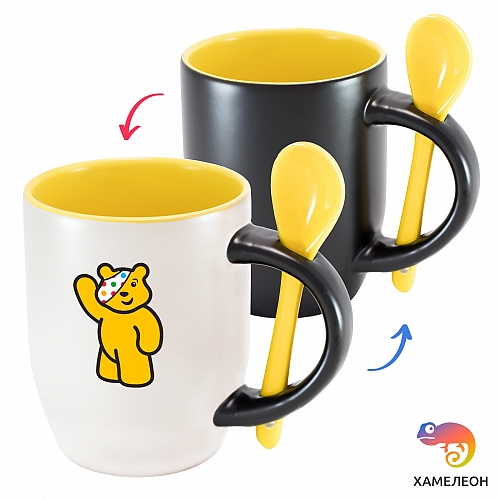 Кружка хамелеон Pudsey and Pudsey