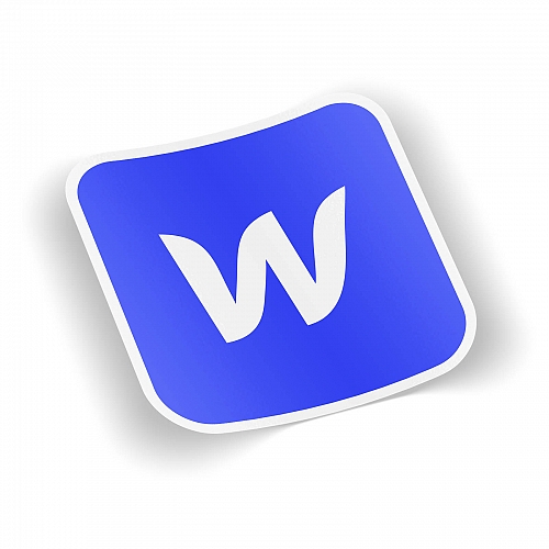 Стикер Webflow