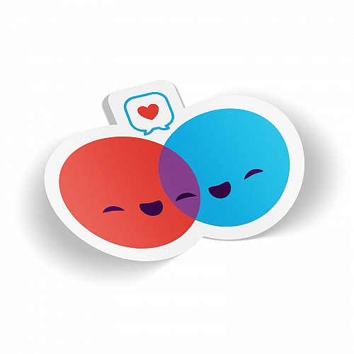 Стикер Love Diagram