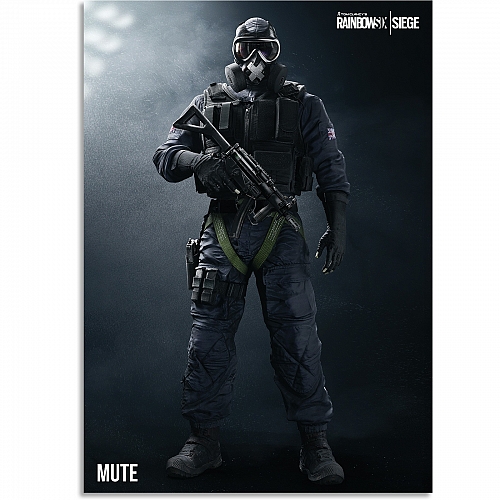 Постер Rainbow Six Mute (большой)