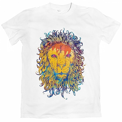 Футболка Лев арт