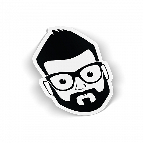 Стикер Geek Man