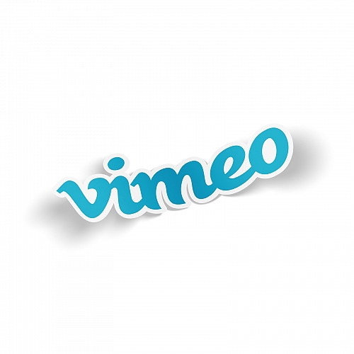 Стикер Vimeo