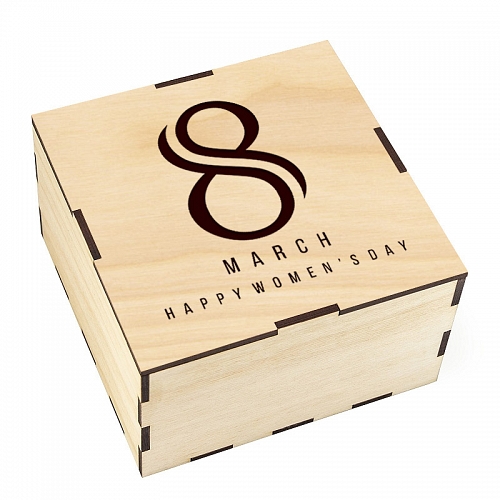 Подарочная коробка 8 March
