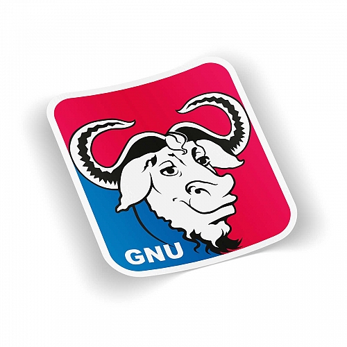 Стикер GNU