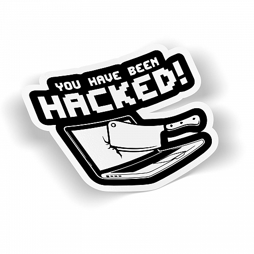 Стикер You Have Been Hacked