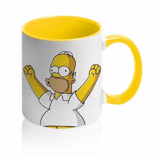 Кружка юхуу от Гомера Симпсона