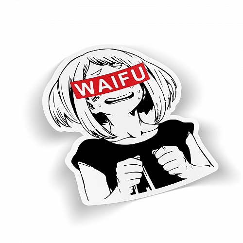 Стикер Ochaco Uraraka Waifu - Anime