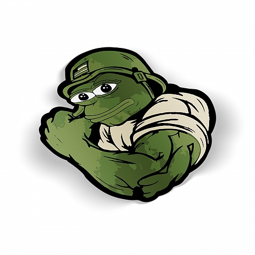 Стикер Pepe Army