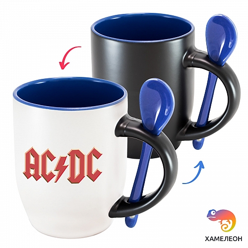 Кружка хамелеон AC/DC