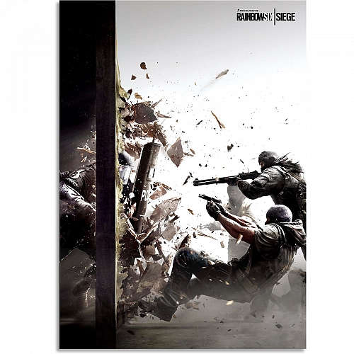 Постер Rainbow Six осада (большой)