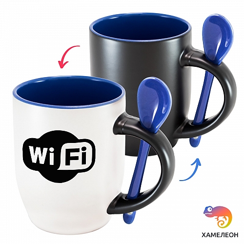 Кружка хамелеон Wifi