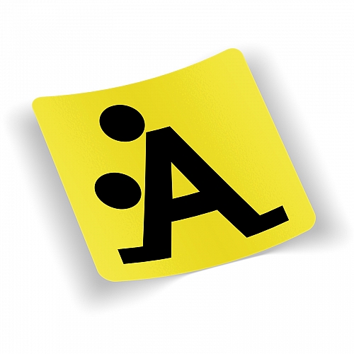 Стикер «A»