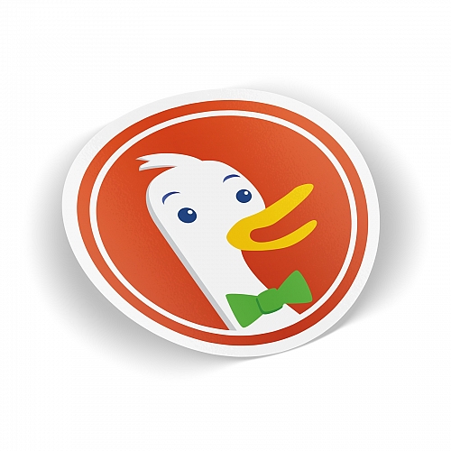 Стикер DuckDuckGo