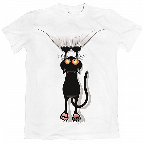 Футболка Кошачая стена