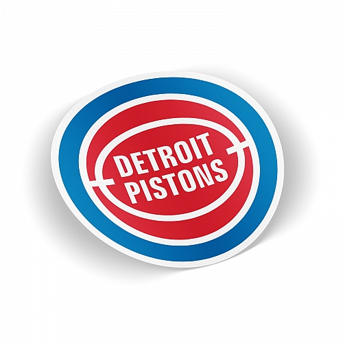 Стикер Detroit Pistons