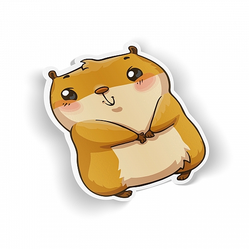 Стикер «Хомяк Сеня» - Няшка