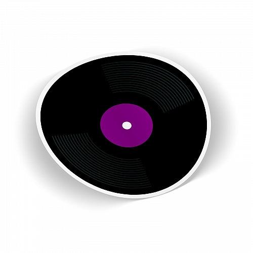 Стикер Vinyl Record #5