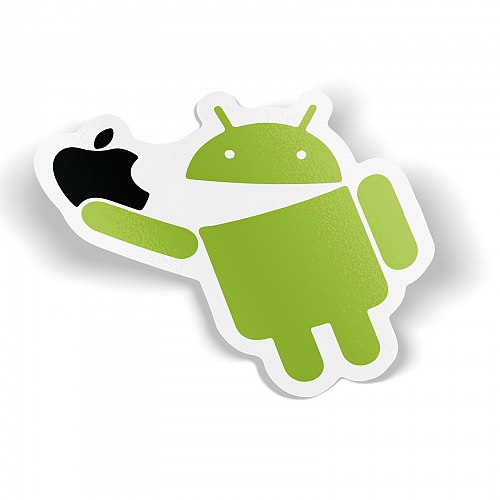 Стикер Android Like Apple
